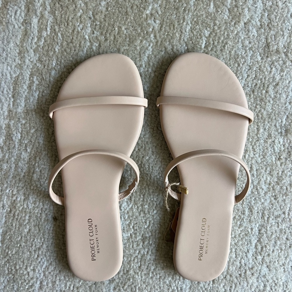 Women's Cream Sandals